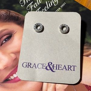 Grace & Heart “O” Earrings